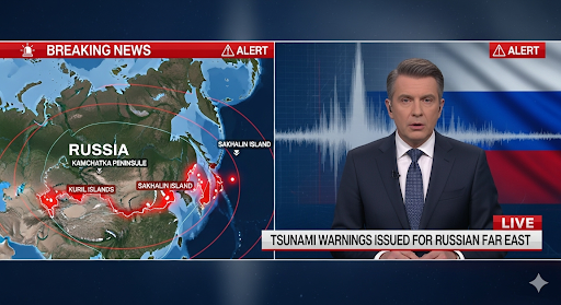 Russia Earthquake Tsunami Warnings
